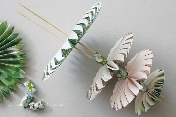 Бумажные елочки