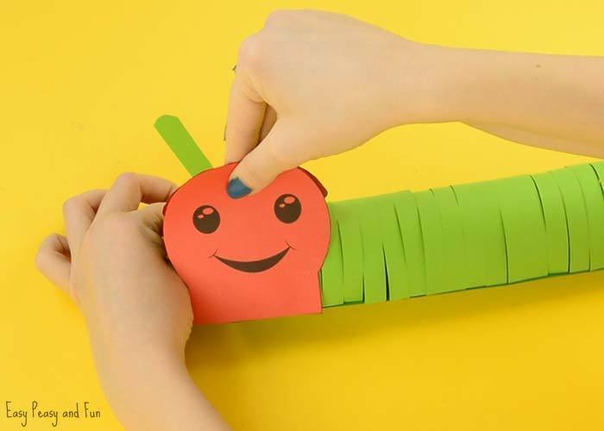 Бумажная гусеница