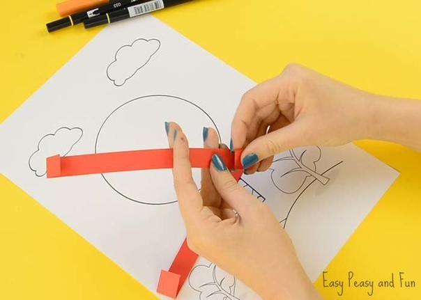 Объёмная поделка "воздушный шар"