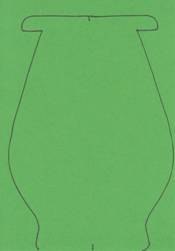 Аппликация из бумажных формочек для кексов