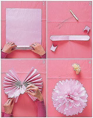 Делаем цветы из бумаги Делаем цветы из бумаги