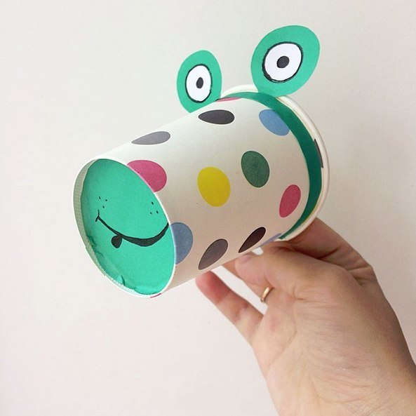 Пальчиковые игрушки  из бумажных стаканчиков