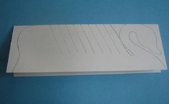 Поделка "лебеди"