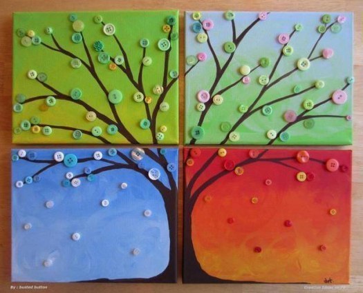 Поделки из пуговиц. идеи для творчества