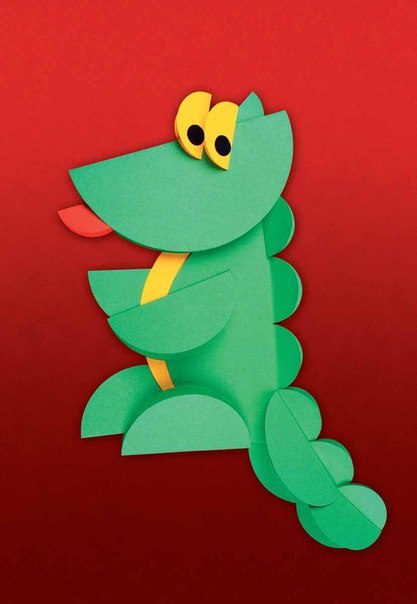 Творчество с детьми. поделки из кругов и полукругов. Творчество с детьми. поделки из кругов и полукругов.