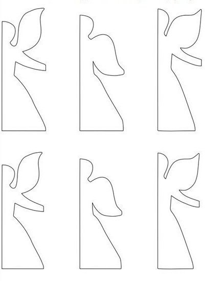 Новогодние гирлянды из бумаги