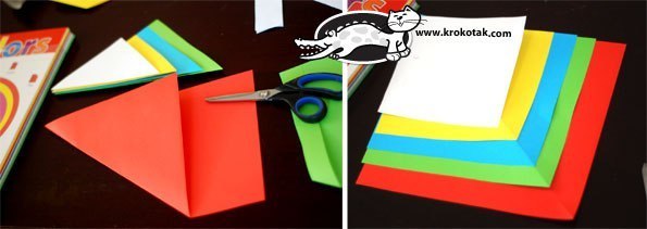 Коты-матрёшки из бумаги