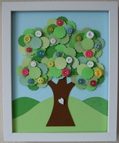 Поделки из пуговиц. идеи для творчества