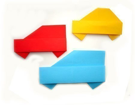 Складываем машинку Складываем машинку