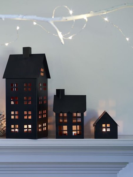 Бумажные домики. шаблоны