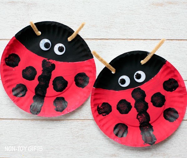 Идеи поделок из бумажных тарелок