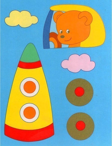 Аппликация для малышей