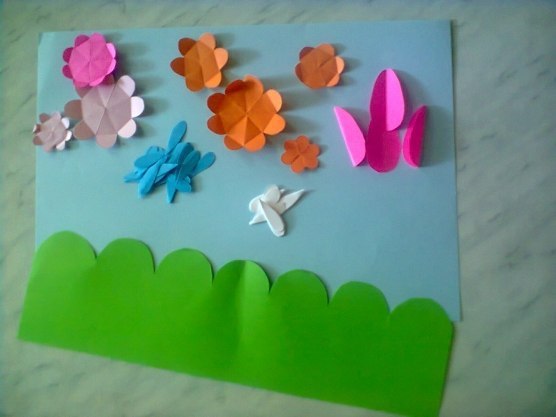 Цветочная аппликация