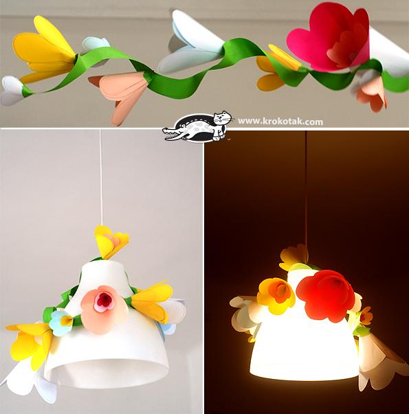 Объёмная аппликация "цветы"