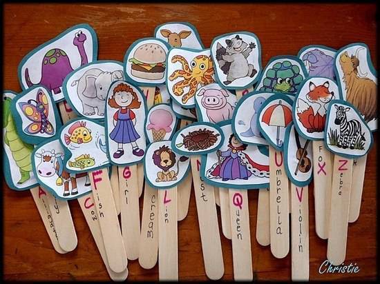 Кукольный театр из палочек от мороженого Кукольный театр из палочек от мороженого