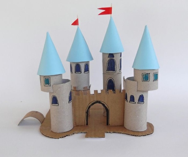 Замки из картона ✂ Замки из картона ✂