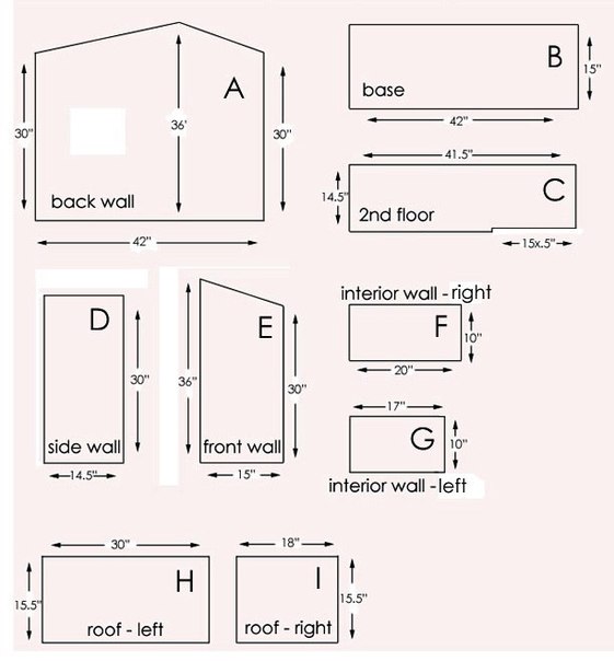 Кукольный домик из дерева своими руками Кукольный домик из дерева своими руками