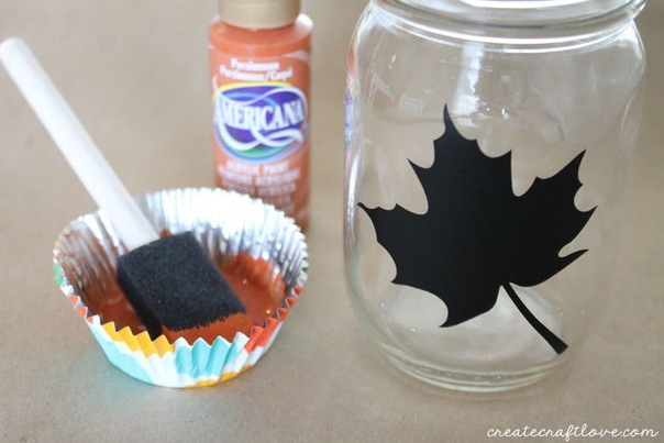 Осенний подсвечник