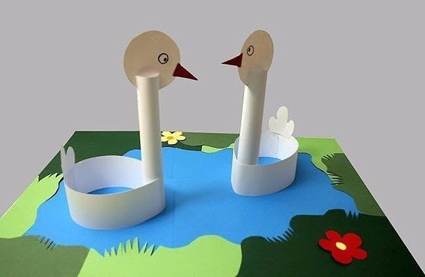 Аппликация из цветной бумаги Аппликация из цветной бумаги