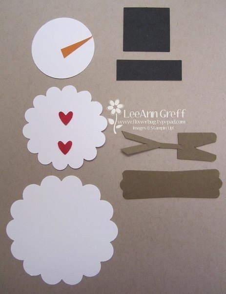 Снеговик на елку