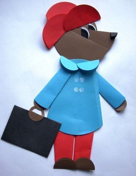 Аппликация из кружочков Аппликация из кружочков