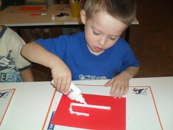 Аппликация из трубочек Аппликация из трубочек