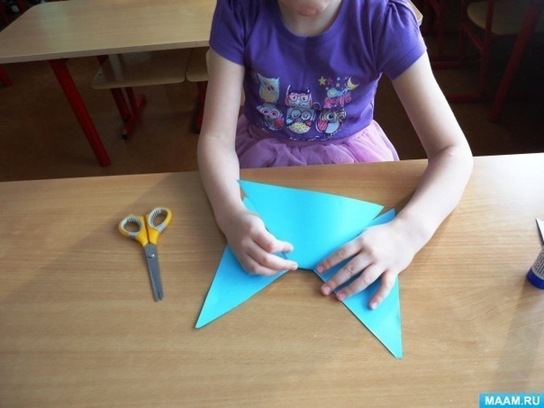 Бантики в технике оригами