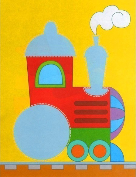 Аппликация для малышей