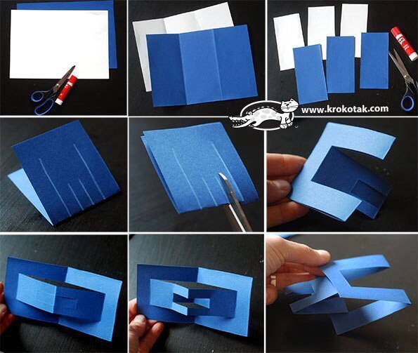 Объёмная снежинка