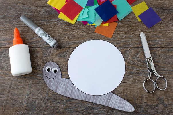 Объёмная аппликация "улитка" Объёмная аппликация "улитка"