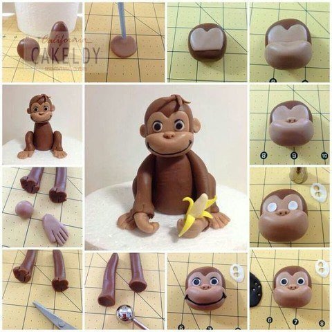 Лепим зверей из пластилина