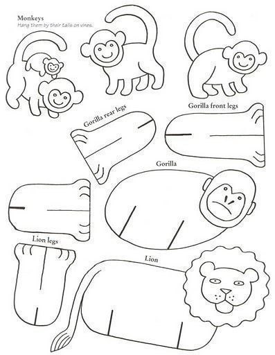 Объемные поделки “животные” Объемные поделки “животные”