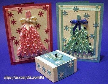 Елочка из лент Елочка из лент