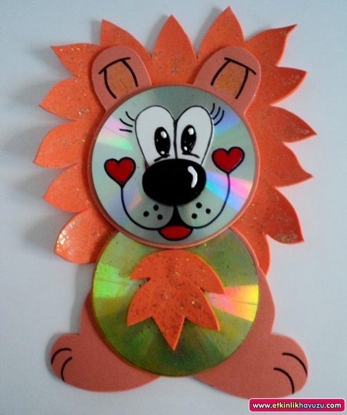 Поделки из cd дисков Поделки из cd дисков