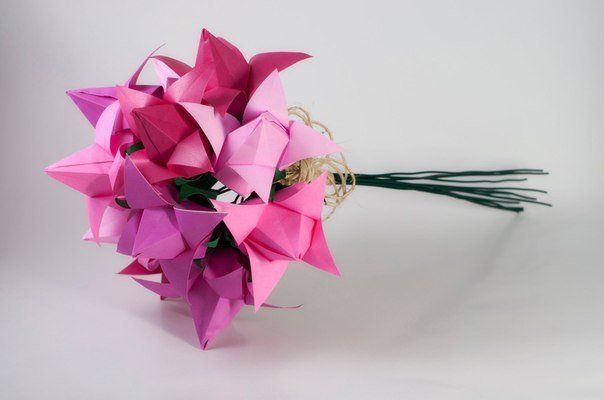 Тюльпаны в технике оригами Тюльпаны в технике оригами