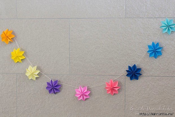 Гирлянда из бумаги Гирлянда из бумаги