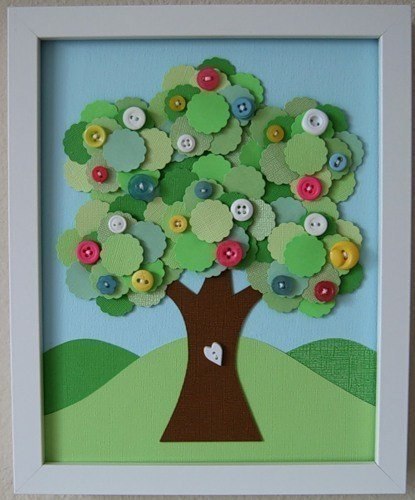 Поделки из пуговиц. идеи для творчества