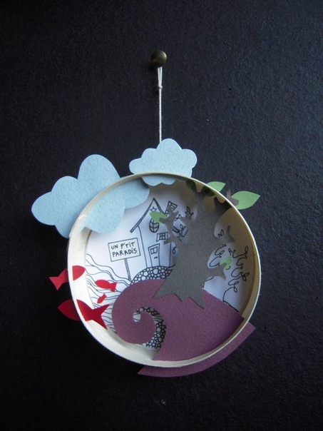 Диорамы из бумаги