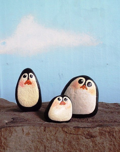 Поделки из камешков