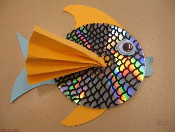 Поделки из cd дисков Поделки из cd дисков