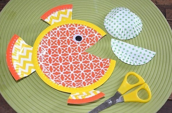 Поделка "рыбка" Поделка "рыбка"