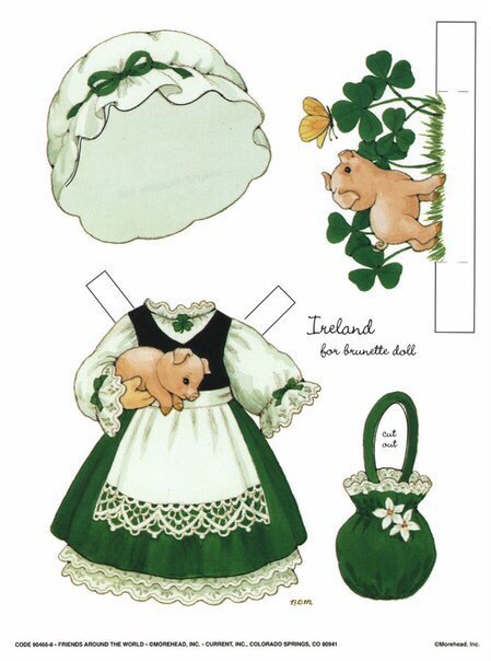 Бумажные куколки)