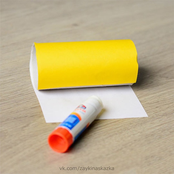 Пчёлка из картонного рулона