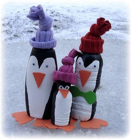 Поделки из бутылок для детского творчества