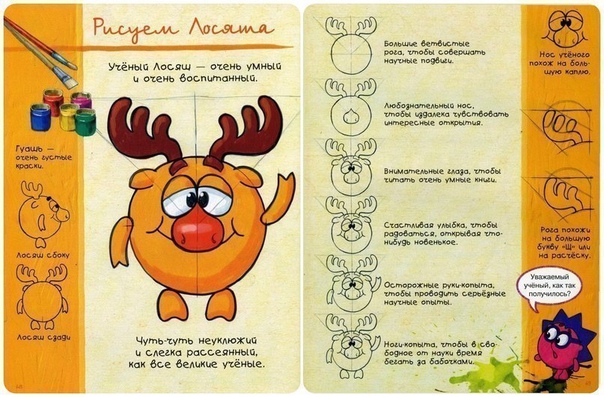 Рисуем с детками: "смешарики" Рисуем с детками: "смешарики"