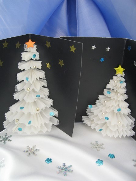 Оригинальная новогодняя открытка