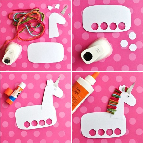 Пальчиковая игрушка &laquo;сказочный единорог&raquo;