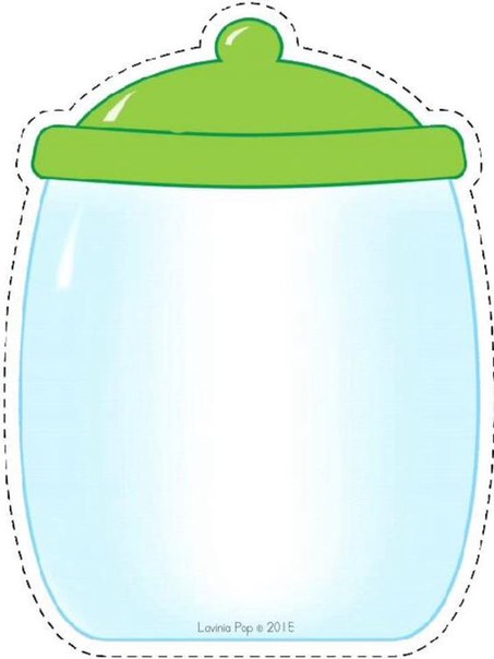 Разложи продукты по баночкам по цветам