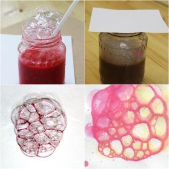 Рисуем мыльными пузырями Рисуем мыльными пузырями