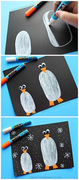 Зимние поделки Зимние поделки